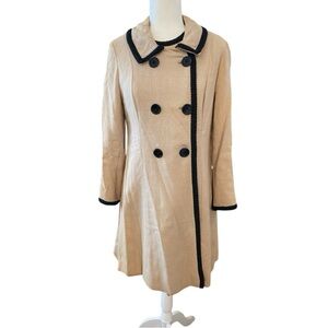 Jane Justin For Don Sophisticates Vintage 1960s Dress And Over Coat Size Small